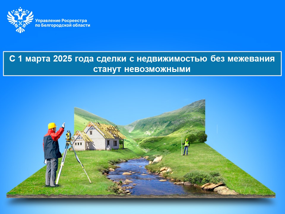 С 1 марта 2025 года сделки с недвижимостью без межевания станут невозможными!.